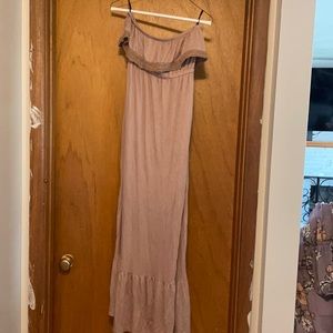 Women’s strapless long dress size large